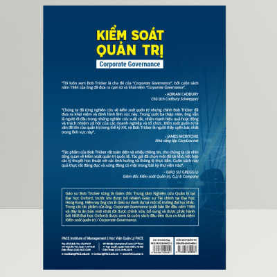 Kiểm Soát Quản Trị (Corporate Governance) - Bob Tricker - PACE Books