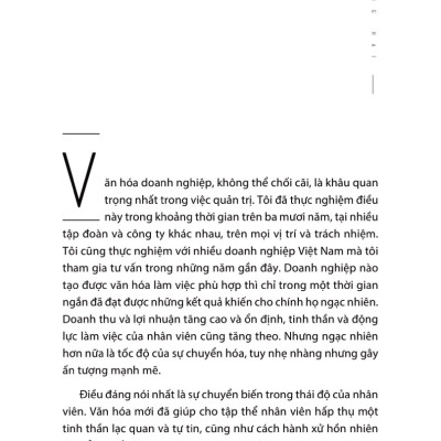 Cơn Lốc Quản Trị - Ba Trụ Cột Của Văn Hóa Doanh Nghiệp _TRE