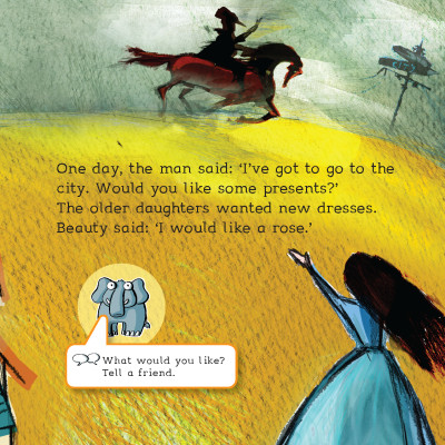 Sách - Dtpbooks - Helbling Young Reader - Beauty and the Beast