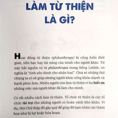 Hiểu Về Tài Chính, Vững Bước Tương Lai - Học Cách Cho Đi