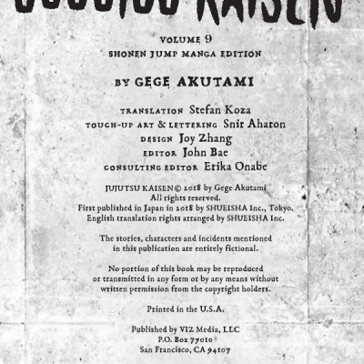 Jujutsu Kaisen 9 (English Edition)
