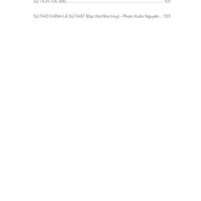 Sự Thật Chính Là Sự Vui - Thơ