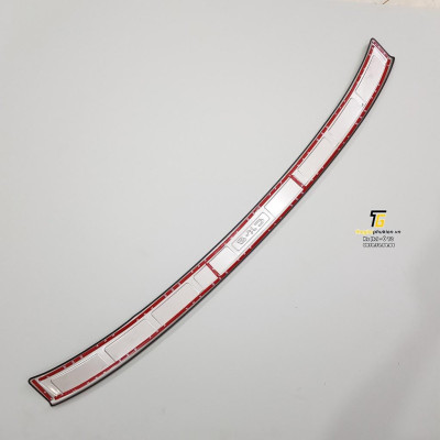 BỘ SẢN PHẨM Nẹp bước chân và ốp chống trầy cốp Mazda CX8, CX-8 - Mẫu Inox