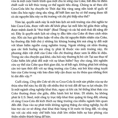 Công dân Coke - Bí mật về chuỗi cung ứng của Coca-Cola