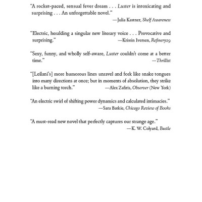 Luster: A Novel
