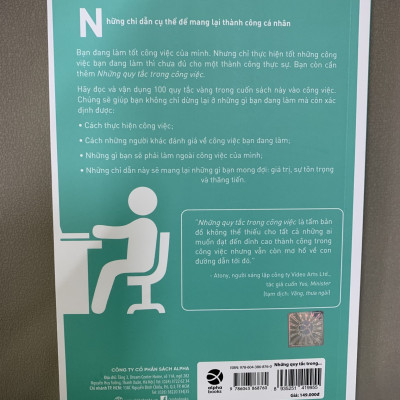 NHỮNG QUY TẮC TRONG CÔNG VIỆC - Richard Templar - Trung Kiên, Thanh Huyền dịch - Tái bản - (bìa mềm)