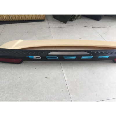 Ốp Chống Trầy Cốp Ngoài Nhựa Đen Dành Cho Xe Ô Tô Innova 2017- 2020 Mẫu Phản Quang