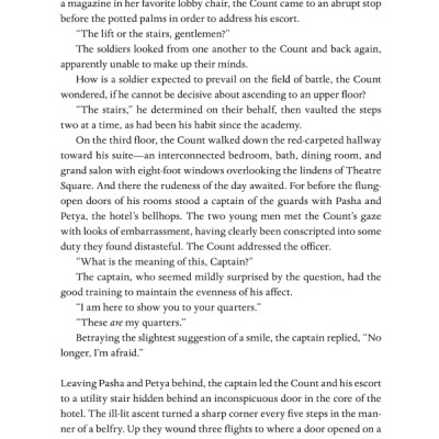 A Gentleman In Moscow