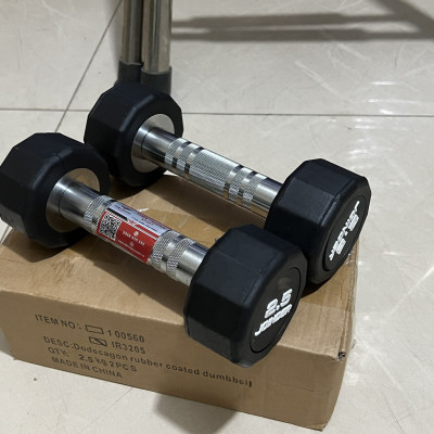 Tạ tay bọc cao su Iron Grip 7.5kg 1 quả T THIEN TRUONG SPORT 