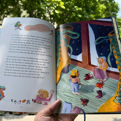 (Bìa Cứng In Màu) TRUYỆN CỔ GRIMM - Elli Woollard - Sách Nhân Dân - NXB Văn Học