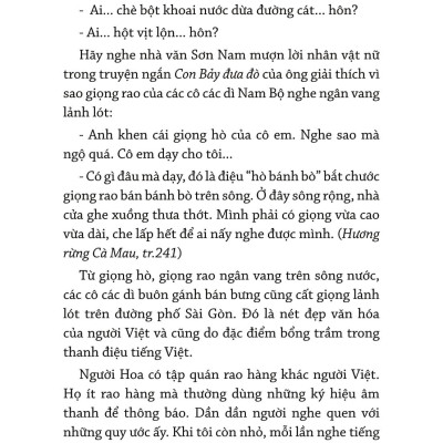 Tiếng Việt Phương Nam - Tiếng Việt Giàu Đẹp