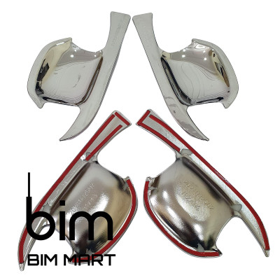 Bộ Ốp Hõm Cửa Dành Cho Xe Kia Sorento 2021 Mạ Crom Cao Cấp