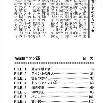 Detective Conan 102 (Japanese Edition)