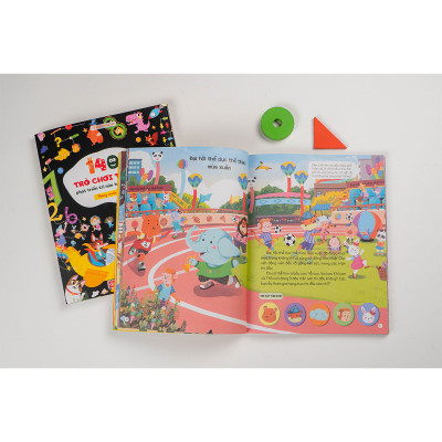 140++ trò chơi thần kỳ, phát triển trí não toàn diện cho trẻ 3-9 tuổi - Thông minh nhạy bén