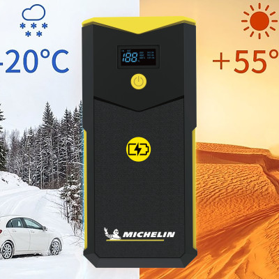 Bộ kích bình ô tô 750A - 1500A chuyên dụng có đèn pin Michelin 4165M