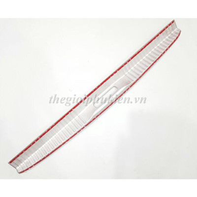 BỘ SẢN PHẨM Nẹp bước chân và ốp chống trầy cốp Peugeot 5008 - Mẫu Inox