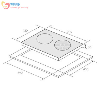 Bếp Từ Eurosun EU-T210MAX - Hàng chính hãng