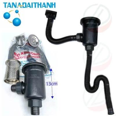 Bộ Chậu Rửa Chén Bát Treo Tường Inox TÂN Á ĐẠI THÀNH Kèm Vòi Lạnh - Mua đủ bộ Tặng dây cấp, keo lụa, đầu nối ống xả