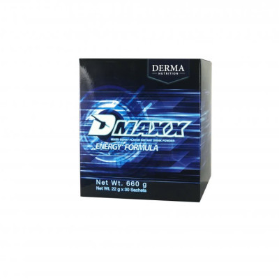 DMAXX thức uống bổ sung vitamin năng lượng có đường DAMODE 30 gói dùng thử màu xanh