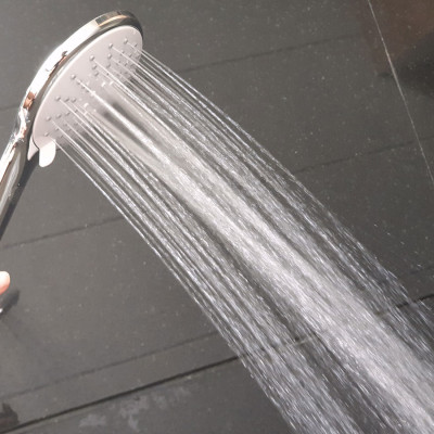 Bộ tay dây sen 3 chế độ chảy chất liệu nhựa ABS mạ Chrome bóng sáng Eurolife EL-200SH