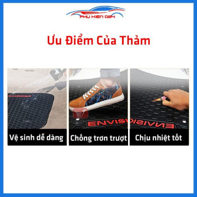 Lót sàn ô tô cao su Mazda 3 2017-2018-2019-2020-2021-2022 không mùi chống trơn trượt