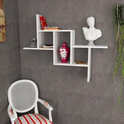 Kệ trang trí gỗ kiểu dáng nhỏ gọn SMLIFE Wuchi