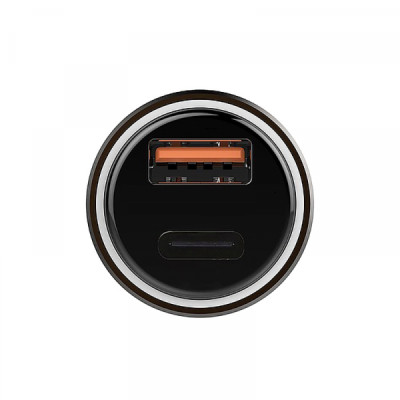 Sạc Dùng Trên Ô Tô Wi WU PC100 Type-C - Hàng Chính Hãng