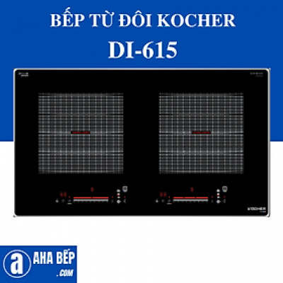 BẾP TỪ ĐÔI KOCHER DI-615. Hàng Chính Hãng