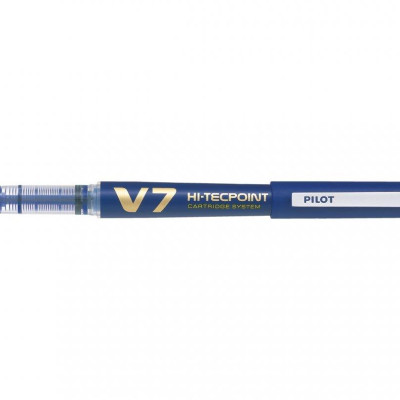 Bút Mực Nước Pilot 0.7mm Hi-Tech V7 Cartridge System - BXC-V7-L-BGD - Mực Xanh