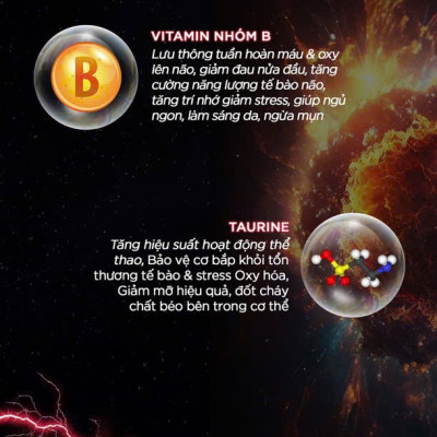 DMAXX thức uống bổ sung vitamin năng lượng không đường DAMODE 68 gói màu đỏ mỗi gói 2,2gr
