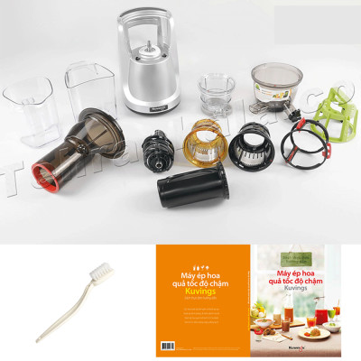 Máy Ép Chậm Kuvings NS-321CBM2 (Bạc) - Hàng Chính Hãng