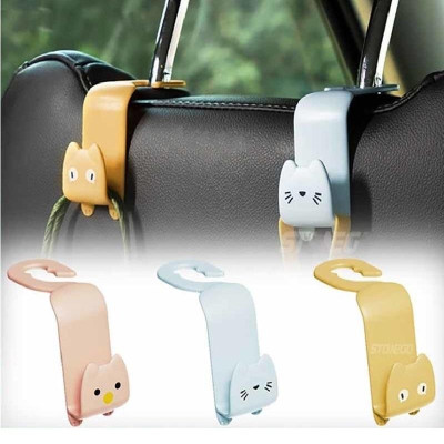 1 Móc Treo Đồ Gắn Ghế Sau Ôtô, Treo Đồ Gọn Gàng, Nhiều Màu Lựa Chọn, Tiện Dụng Trong Xe Hơi, Giá Rẻ, Tiết Kiệm Không Gian. TakyHome 9733