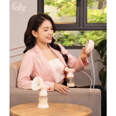 Mẫu mới 2024 - Máy hút sữa điện đôi và hút mũi Resonance 8 Plus Fatzbaby