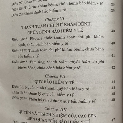 Luật Bảo Hiểm Y Tế Năm 2008 ( Sửa đổi, bổ sung năm 2013, 2014, 2015, 2018, 2020,2023 )