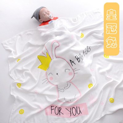 Chăn mền đũi cho bé từ sơ sinh đến tiểu học chất liệu sợi tre thiên nhiên và sợi Cotton, loại siêu mềm mịn, KT: 110x110cm, Bamboo Home - hàng chính hãng BBH01