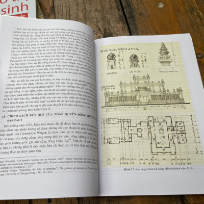 (Minh họa in màu) KIẾN TRÚC ĐÔNG DƯƠNG - Lê Minh Sơn - Nxb Xây Dựng - bìa mềm