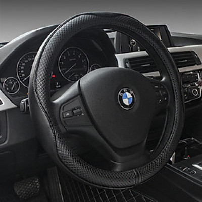 Bọc Vô Lăng Da Cao Cấp Kích Thước 38cm Dành Cho Xe 4, 5, 7 Chỗ | Sử Dụng Da Cao Cấp, Lót Cao Su Chống Trượt, An Toàn