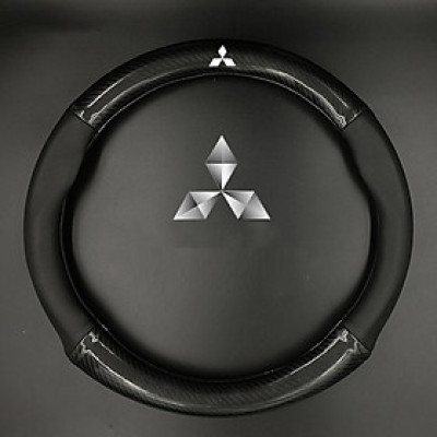 Bọc vô lăng xe Mitsubishi Xpander chất liệu da bọc vân Cacbon cao cấp