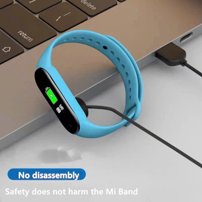 Dây Cáp Sạc Từ Tính cho Đồng Hồ Xiaomi Mi Band 5/ Mi Band 6/ Mi Band 7 - Hàng Nhập Khẩu