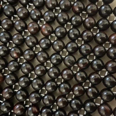 Chiếu hạt gỗ Trắc Bóng hạt 1,2cm - Chiếu hạt gỗ Mian ( video , hình thật )