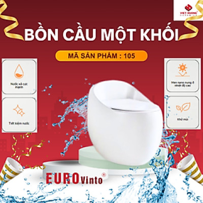 BỒN CẦU EUROVINTO CAO CẤP MÃ 105