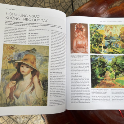 (Bìa cứng in màu toàn bộ) RENOIR: Cuộc đời và tác phẩm qua 500 hình ảnh - Susie Hodge - Hiếu Tân dịch – NXB Dân Trí – Omega plus