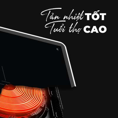 Bếp đôi điện từ cao cấp Nagakawa UltraSlim NK2C29MB - Made in Malaysia - Bảo hành 5 năm hàng chính hãng 