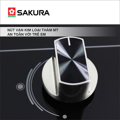 BẾP GAS ÂM SAKURA SG-2532GB  - Hàng chính hãng