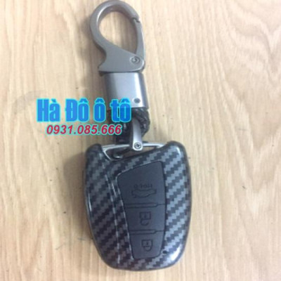 Bao Da Chìa Khóa Cacbon Santafe 2013 2014 2015 2016 2017 2018 - Bao Da Chìa Khóa Santafe