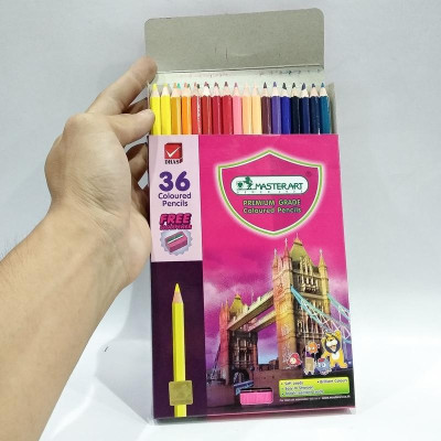 Bút Chì Dài 36 Màu Masterart Series F36