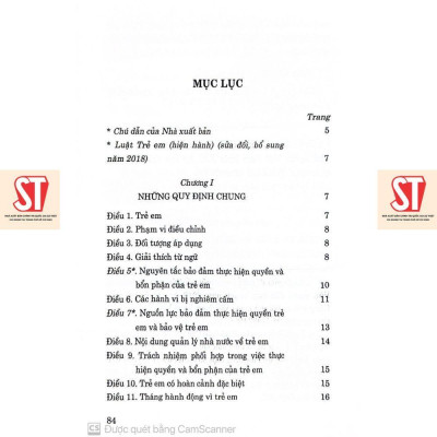 Sách - Luật Trẻ Em (Hiện Hành) (Sửa Đổi, Bổ Sung Năm 2018) - NXB Chính Trị Quốc Gia