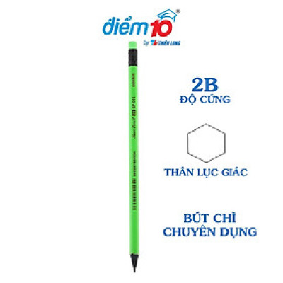 Combo 10 Bút chì gỗ 2B Colokit GP-C01