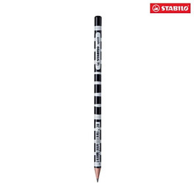 Bút chì gỗ STABILO spirit 419 2B - vàng sọc đỏ