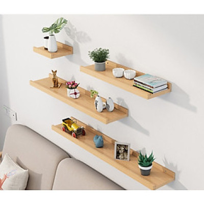 KỆ GỖ CHỮ U TREO TƯỜNG HUCHU